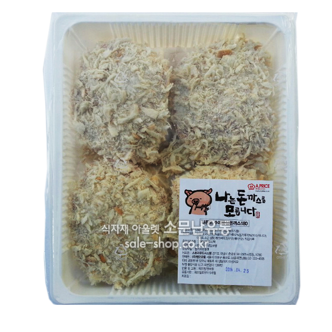일식등심수제돈까스 180g/12ea(나돈모) : 소문난컴퍼니