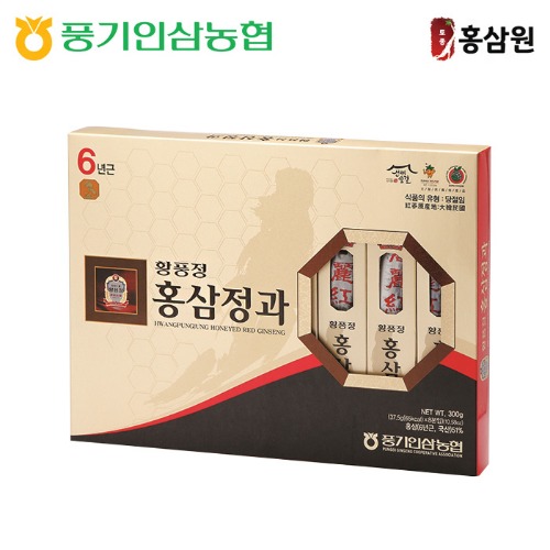 6년근 홍삼정과 300g 풍기인삼농협 : 토종홍삼원스토어