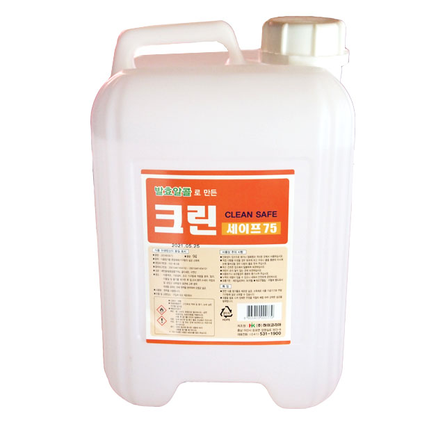 크린세이프 75 (9L) 발효알콜 살균소독제 주방 욕실 업소용 : 마이아이템