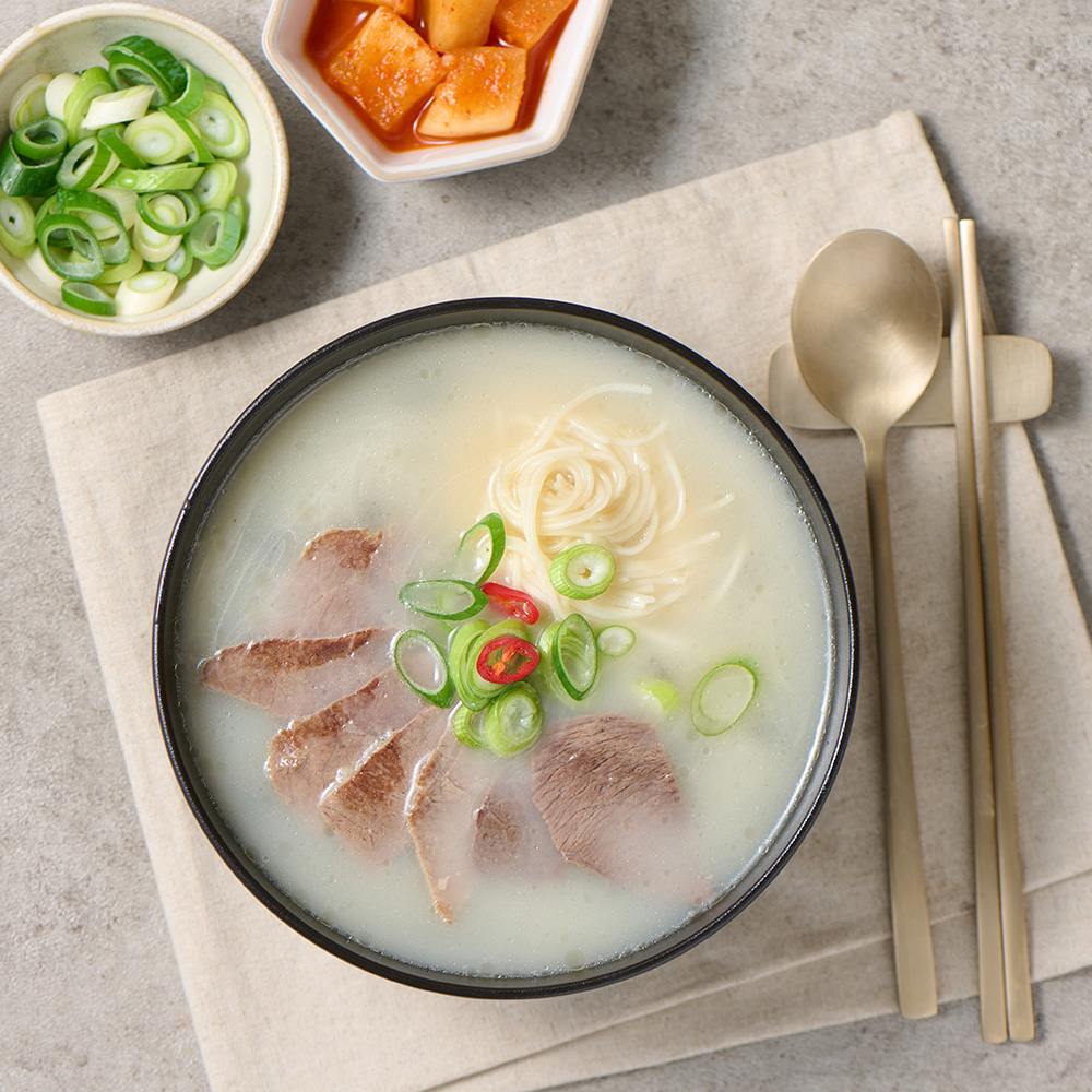 대디곰탕 한우양지 곰탕 설렁탕 사골육수 가마솥 진국 500g 3팩 : 마더파머스