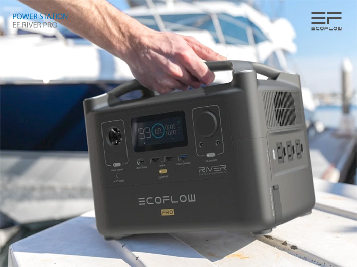 에코플로우 리버프로 EcoFlow RiverPro 파워뱅크 / 1시간급속충전 캠핑파워 : 슈퍼마린