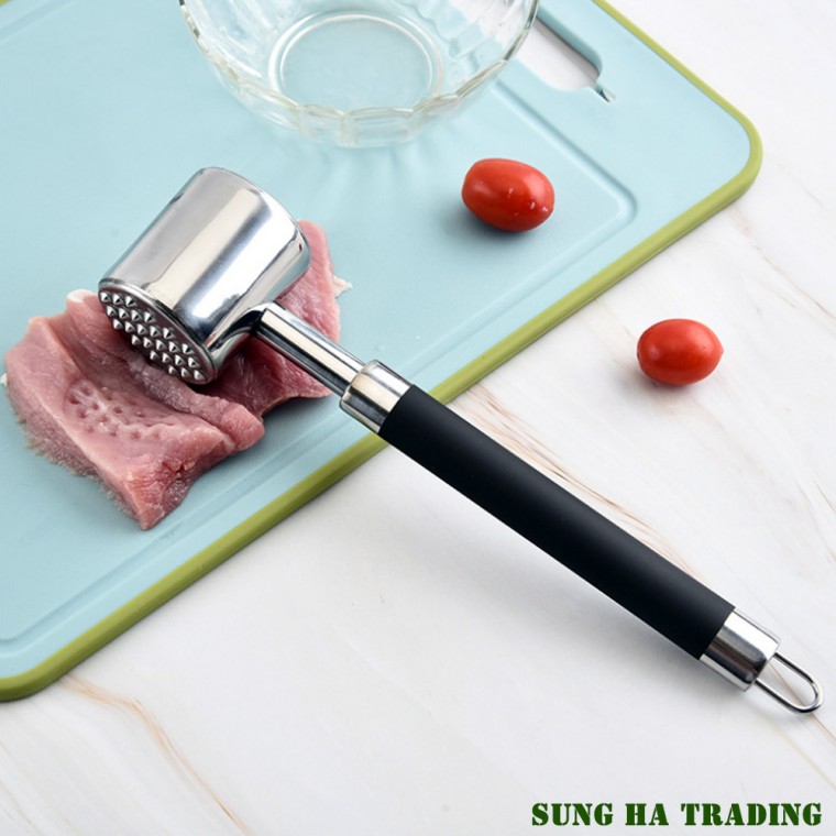 캠핑 주방 고기 돈가스 마늘 만능 연하게 다지기 망치 해머 연육기 : 따따스초이스