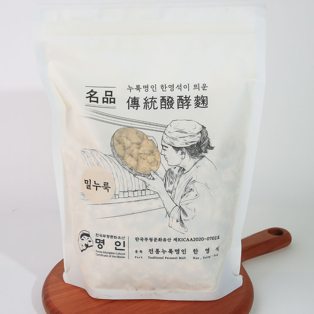 누룩명인 한영석이 띄운 명품 전통발효국 밀누룩 1kg : 한영석의발효연구소