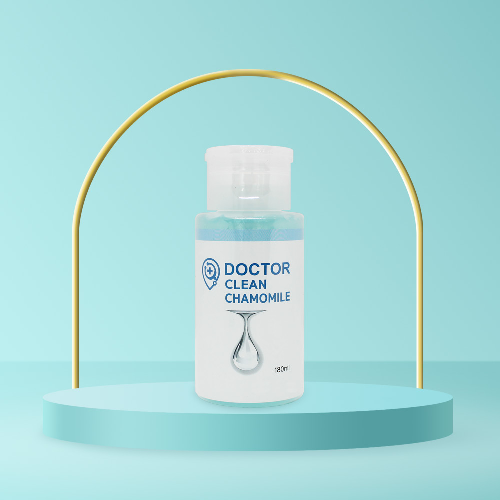 닥터클린 전처리제 녹차, 캐모마일 유수분 제거제 180ml 속눈썹연장재료 : 현뷰티
