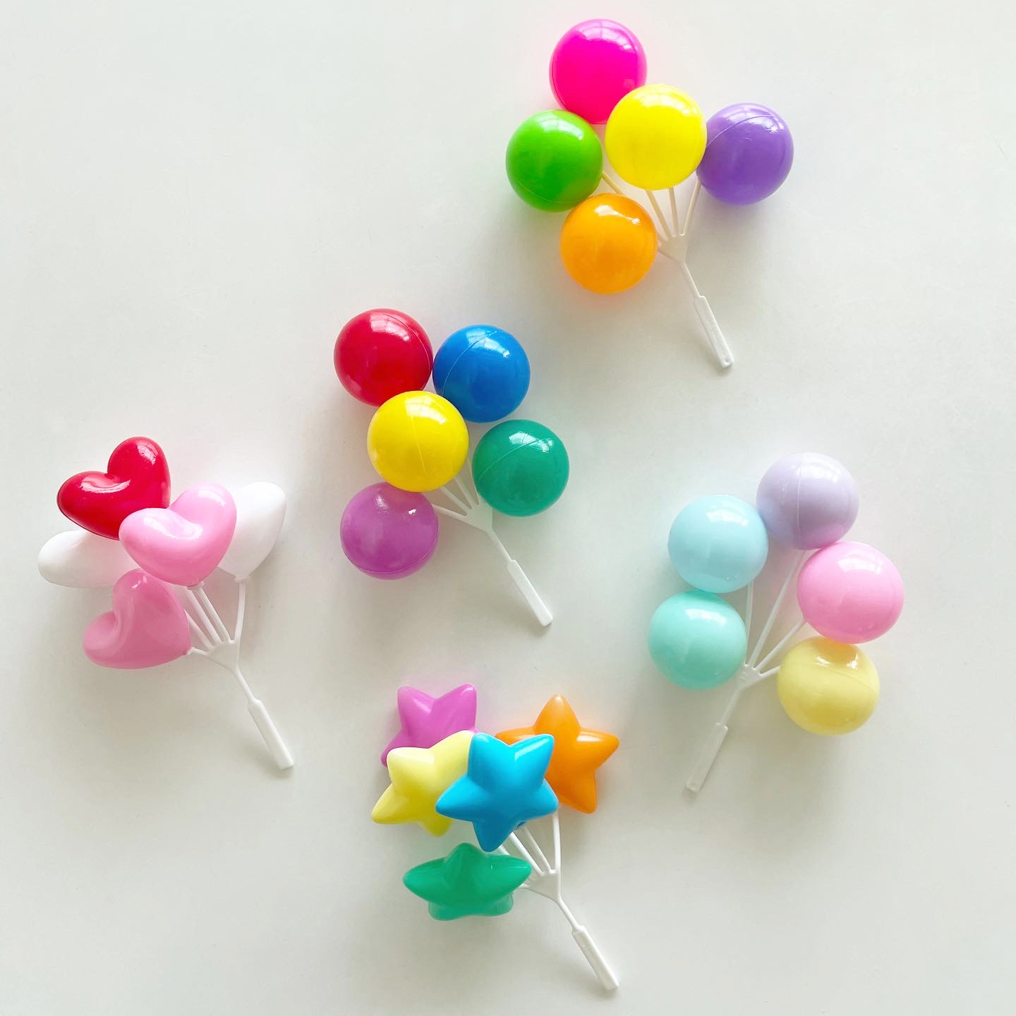 [DecoPac] 벌룬픽 balloon pick / 풍선픽 케이크 데코픽 컵케이크 꾸미기 데코레이션 방꾸미기 : 페이퍼돌메이트