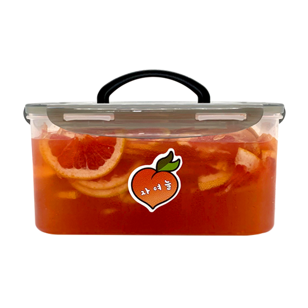 자여늘 수제청 레몬청 3kg 과일청 에이드 차 카페 음료 대용량 정백당 : 자여늘 수제청