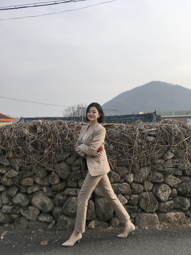 키큰여자 사계절 포멀 여성 수트 ( 스트레이트 테이퍼트 핏 오피스룩, 핑크정장 하객룩 ) : 장롱샬롱