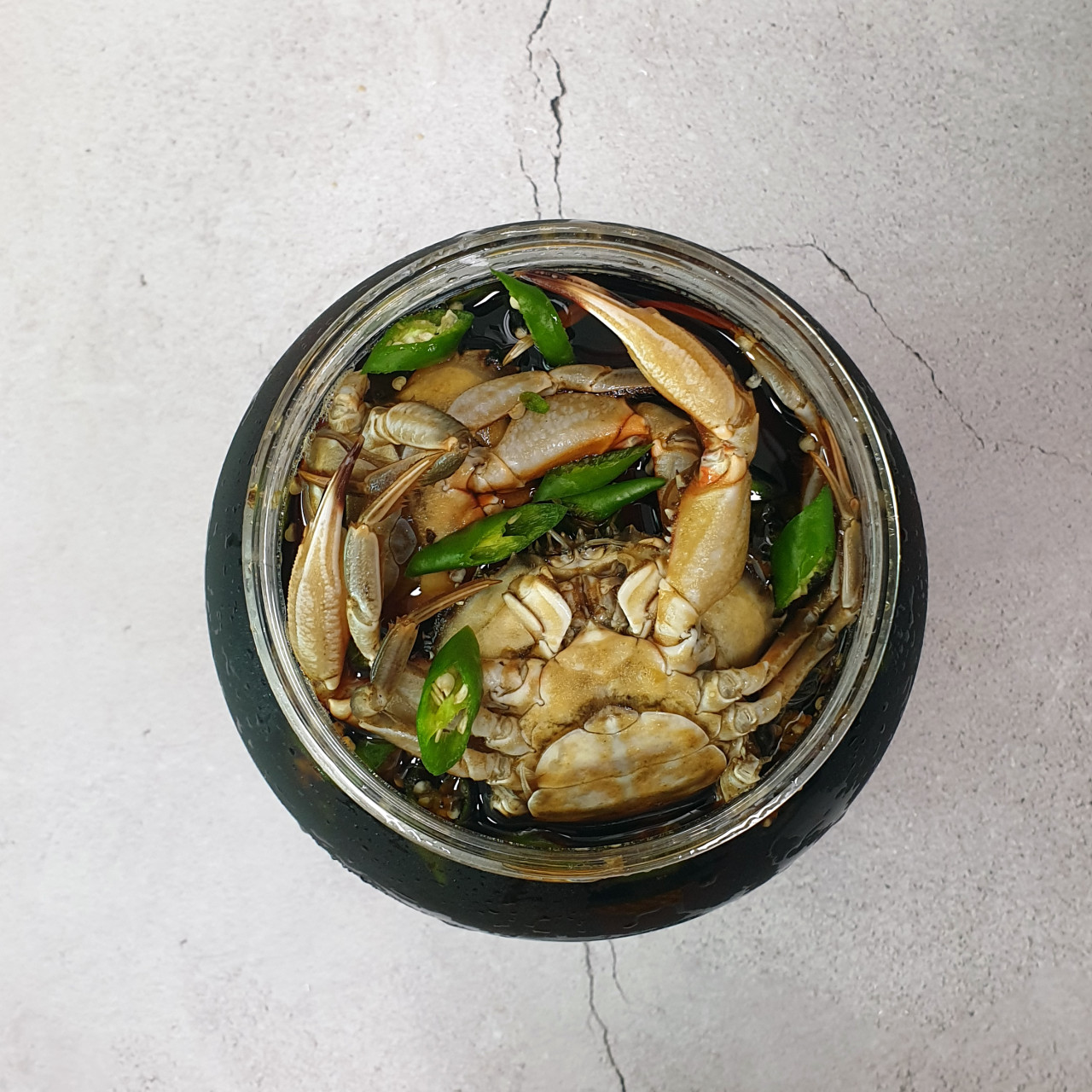 [청정젓갈] 여수 돌게장 국내산 간장게장 2kg,3.5kg / 간장 꽃게장 / 전복장/새우장 : 청정젓갈정우식품