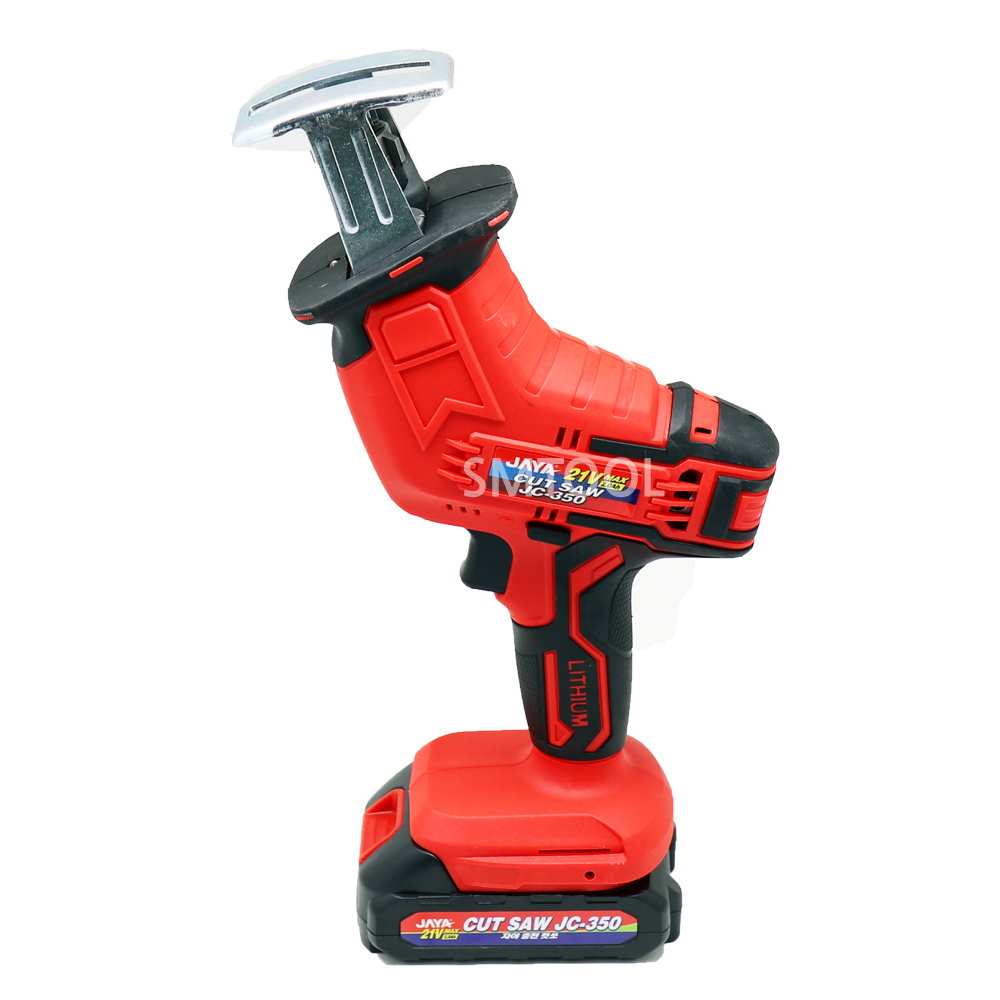 자야 충전 컷소 JC-350 21V 1.5AH 배터리1개 다목적톱 : 상명툴
