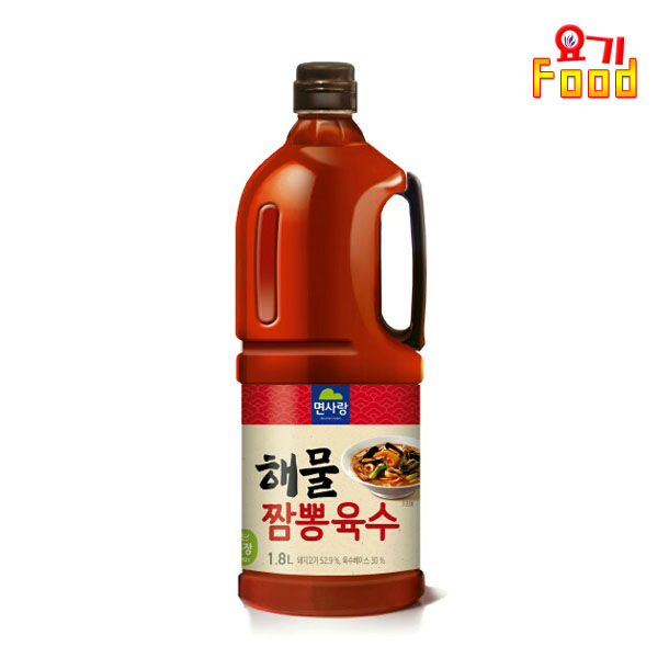 [요기푸드] 면사랑 해물짬뽕육수 1.8L : 요기푸드