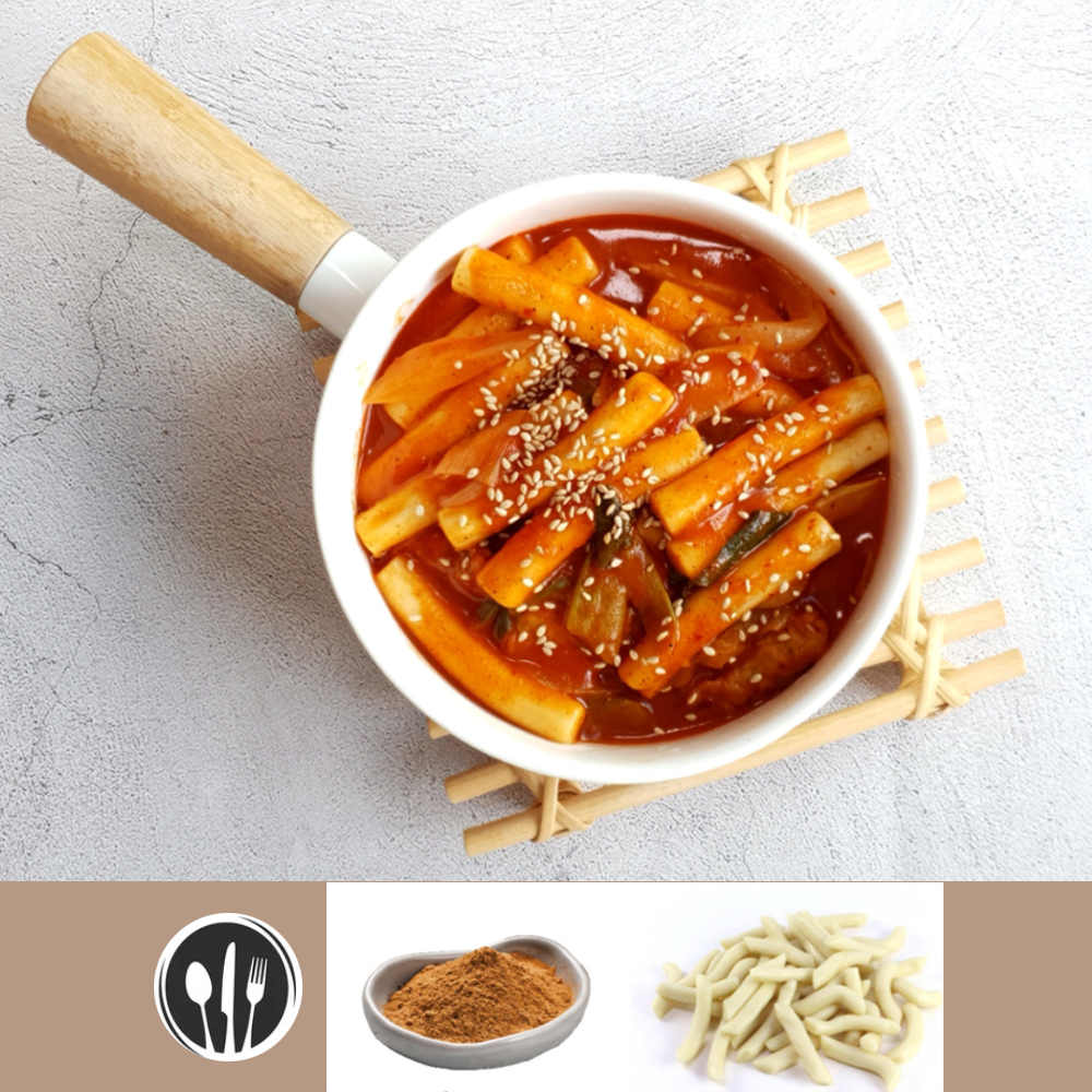 밀키트 로제떡볶이 보통 순한맛 매운맛 어남선생 분식 신내당 맛집 빨간 떡볶이 3가지 : 마켓스마일