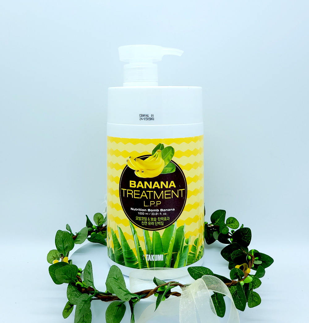 카미 타쿠미 바나나 트리트먼트 LPP 단백질 1000ml : 투와이헤어샵