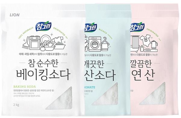 참그린 참 깔끔한 구연산 1kg / 참 깨끗한 과탄산소다 1kg / 베이킹소다 2kg 분말형 가루 세정제 : 시리즈몰