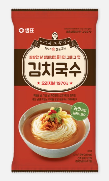 샘표 김치국수 101g_10개입 : 집밥사랑