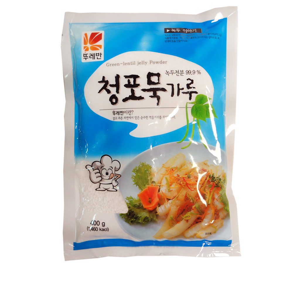 청포묵가루 400g 하얗고 담백한 청포묵 청포 묵 쪽빛누리 : 쪽빛누리