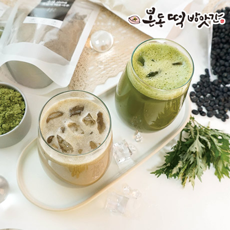 국내산100% 참쑥 미숫가루 300g  아침간편식 직접 찌고 말리고 곱게 빻아 만든 속이편한 건강 쑥미숫가루 : 본동떡방앗간