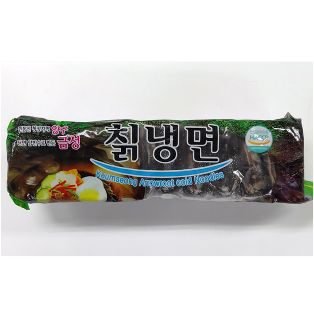 금성 칡 냉면 2KG 냉동 10인분 천연암반수로 만든 건강식 냉면 사리 금성식품 : 나래 식자재