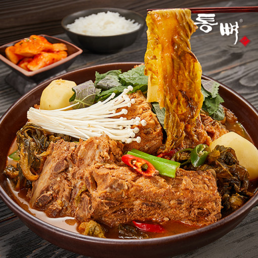 뼈해장국 뼈찜 감자탕 명가 통뼈 4팩 간편조리 뻐다귀해장국 : 이거샵