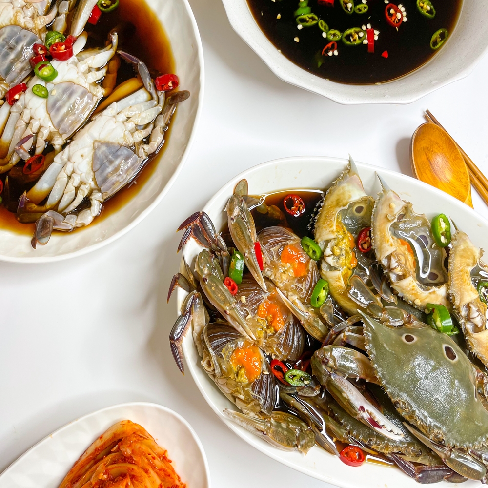간장게장 착한 꽃게장 참한 참 게장 여수 젓갈 택배 맛집 : 하정식품 -여수-