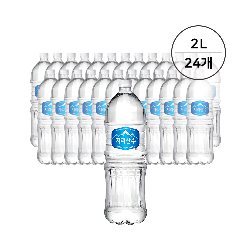아워홈 지리산수 (2L x 24병) : 딩동팩토리