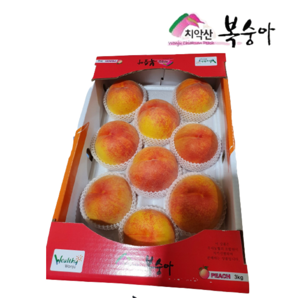 (예약주문) (승지농원)2024치악산 복숭아 대옥황도 용택 3kg (천항도로 주문해주신 고객분들 포함) 7월22일-28일까지 : 농장고