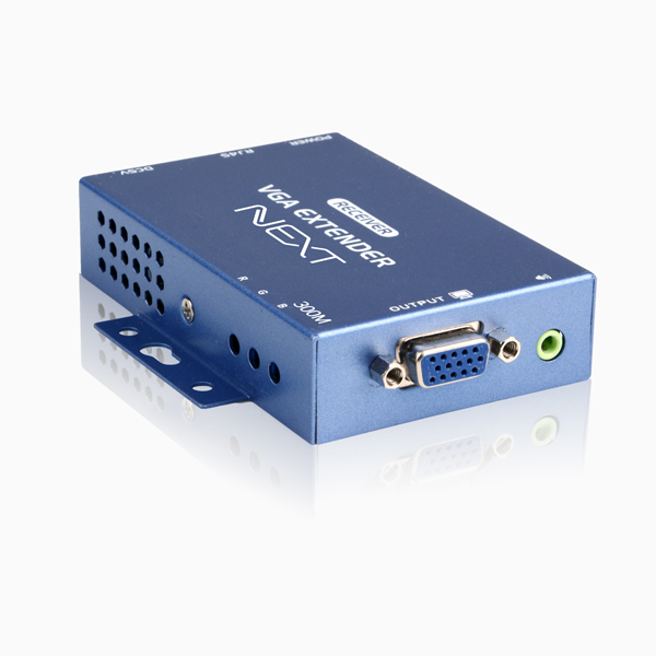 넥스트 VGA 300M 거리연장 수신기 RJ-45 UTP (NEXT-N300VE) : 네트워크 전문점