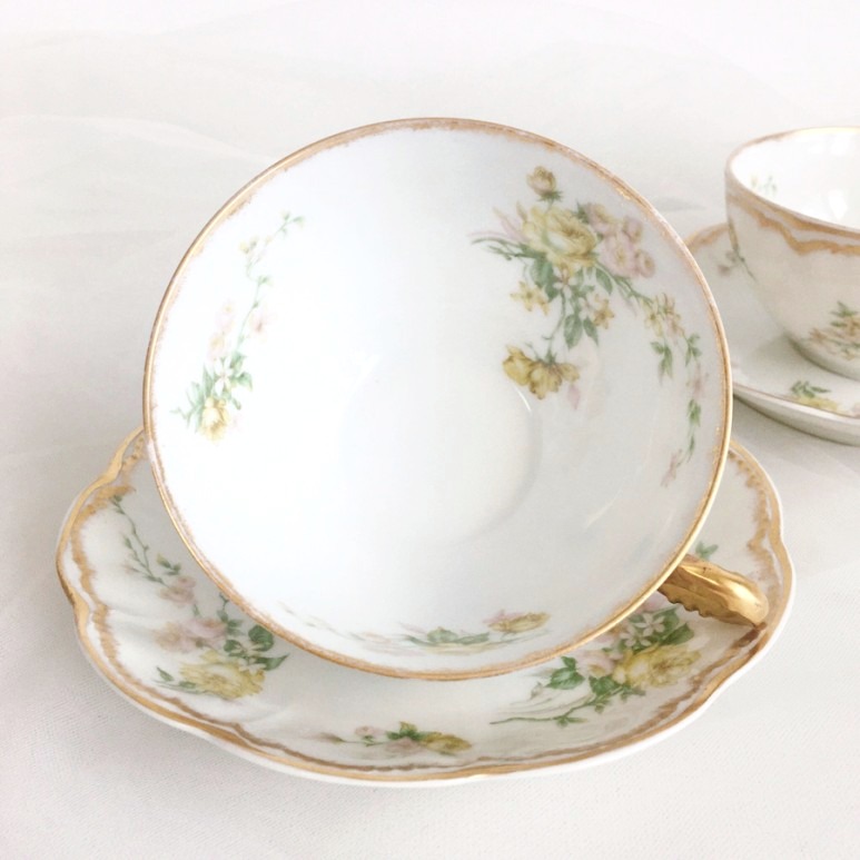 하빌랜드 슐레이거261g Haviland (m in limoges) Schleiger261g 미국 프랑스 리모주 앤틱 커피잔 찻잔 접시세트 레제드라마 : 레제드라마