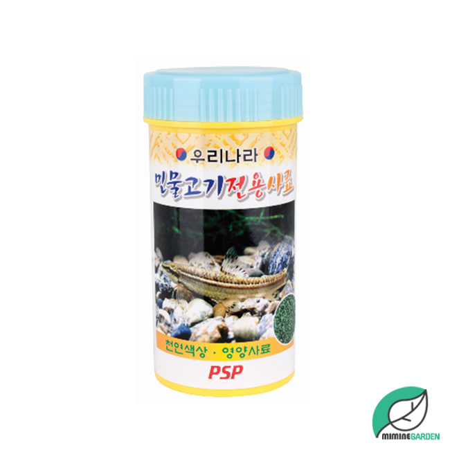 미미네가든 부산사료 민물고기 사료 100g /PSP/관상어 사료 : 미미네가든