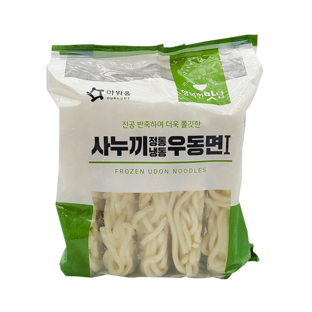 [양재하나로 출고] 아워홈 사누끼 정통 냉동 우동면 230gx5 (냉동) : 이하나클럽