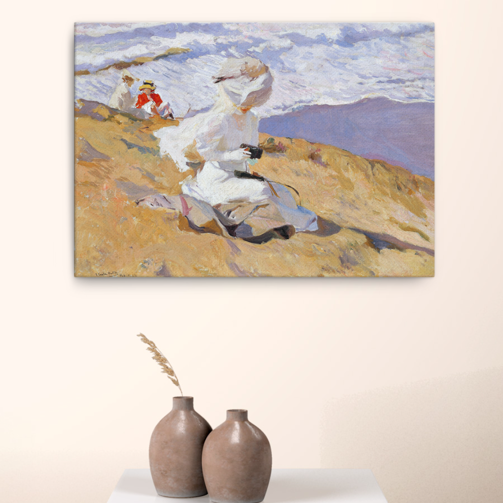 순간의 캡쳐 호아킨소로야 작품 그림 캔버스 액자 A3 사이즈 명화 : 컨티뉴 아트샵