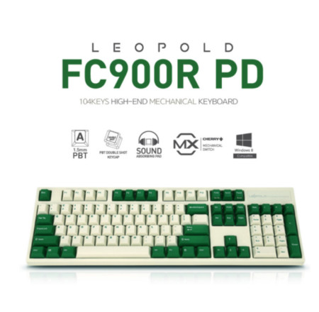 [해외](사전예약) 레오폴드 기계식 키보드 FC900R PD 에버그린 리미티드 에디션 (영문)
