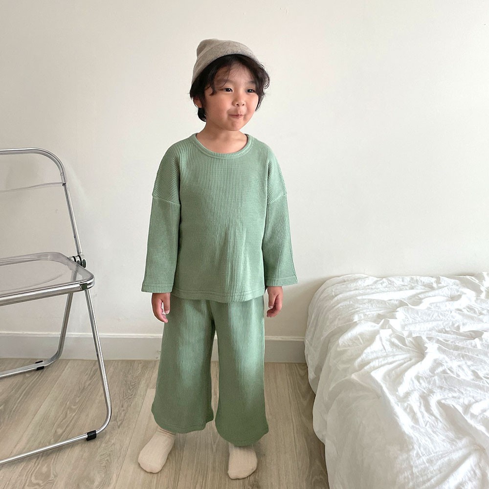 가을 상하복 무지 여아 남아 아동 유아 상하세트 : 결이데일리