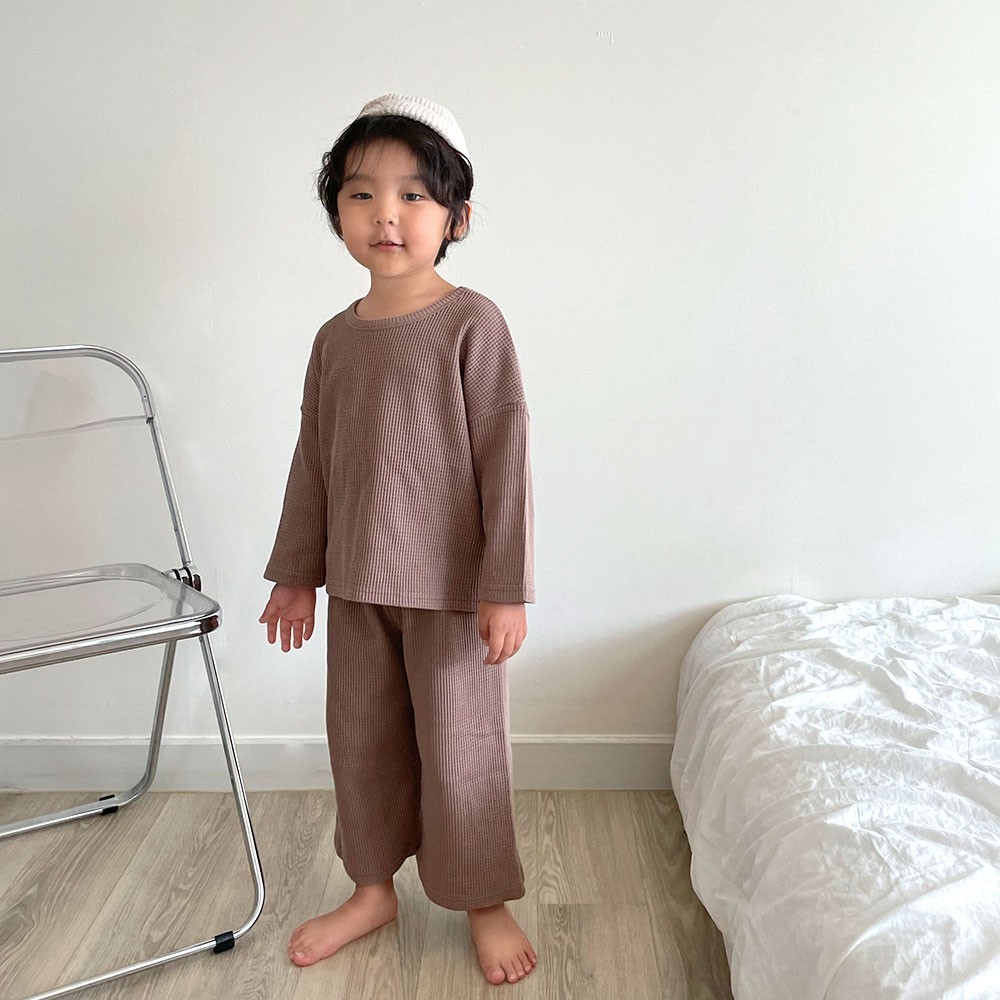 가을 상하복 무지 여아 남아 아동 유아 상하세트 : 결이데일리
