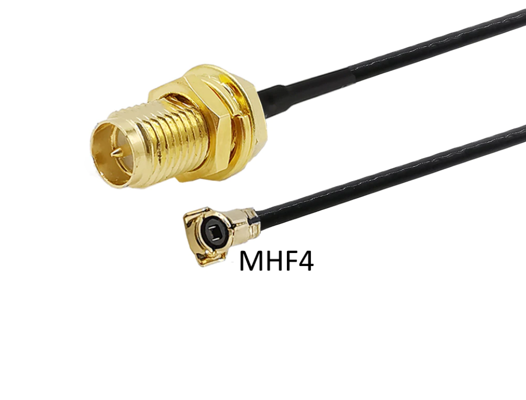 RP SMA IPEX4 pigtail 안테나 케이블 / 8265 AX200 M2 NGFF : 붐테크