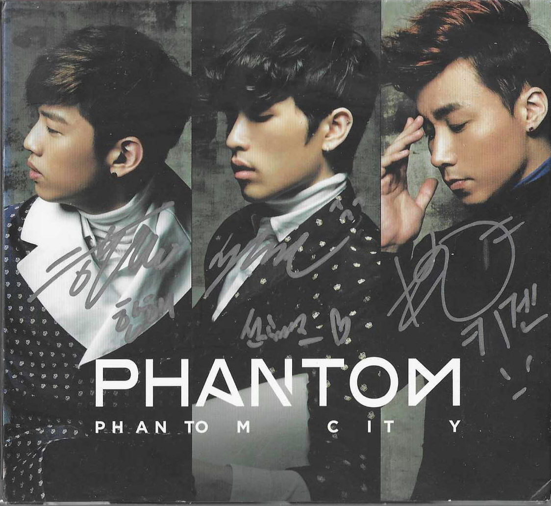 [중고] 팬텀 - 미니 1집 Phantom City 전원싸인음반 : 피트의 뮤직월드
