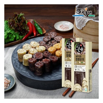 탐모라식품 제주 순대 골라담기 (찹쌀, 한치, 브로콜리, 김치) 250g : CHOISCHOICE