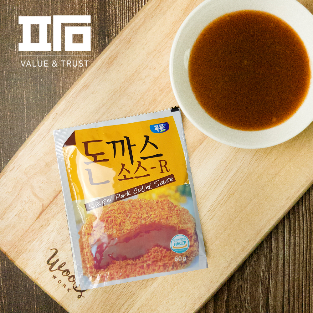 푸른식품 돈까스 소스 R 60g 일회용 배달용 포장용 : ㅍㅏㅁ