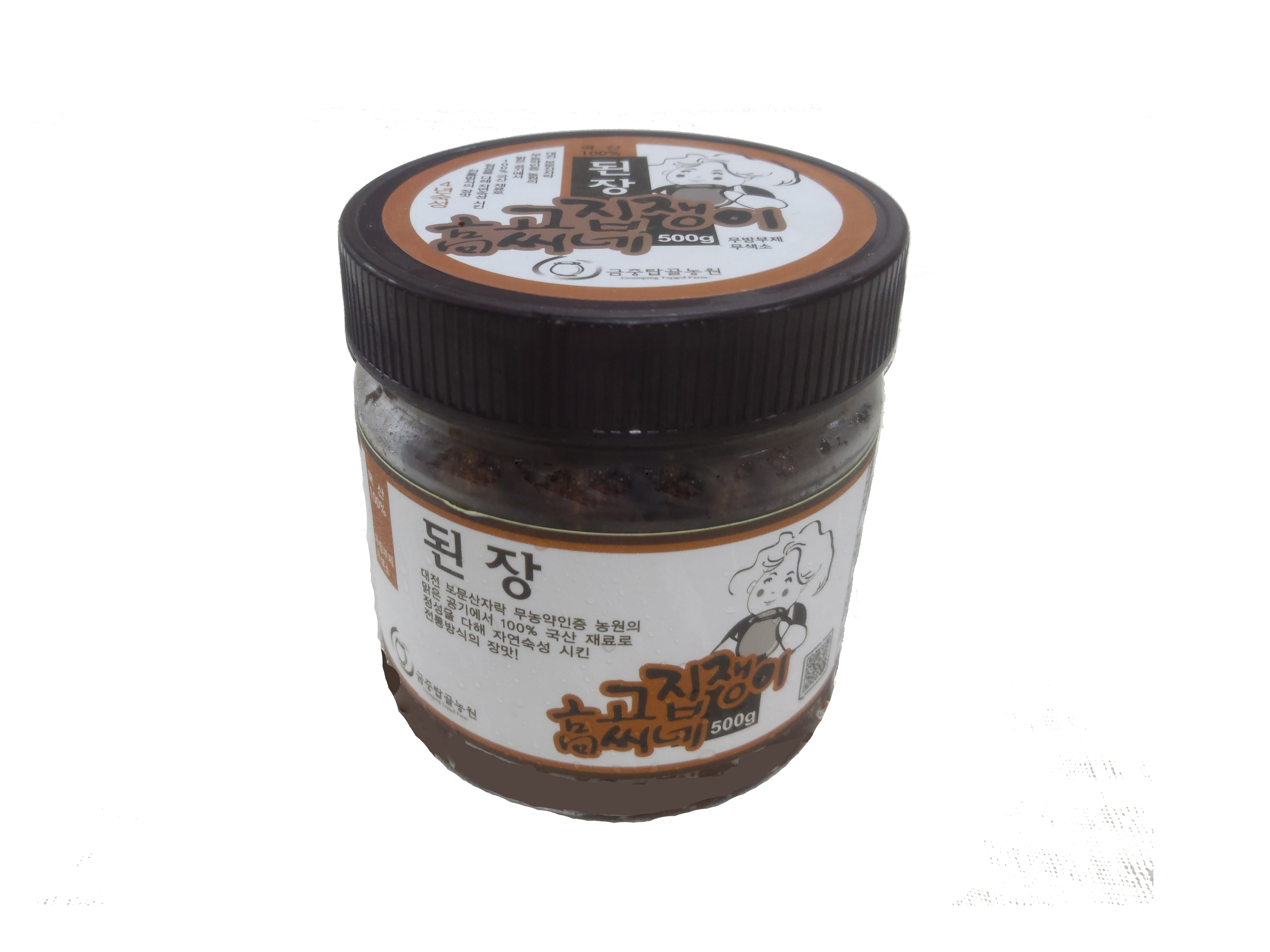 고집쟁이고씨네 된장 500g : 고집쟁이고씨네 금중탑골농원