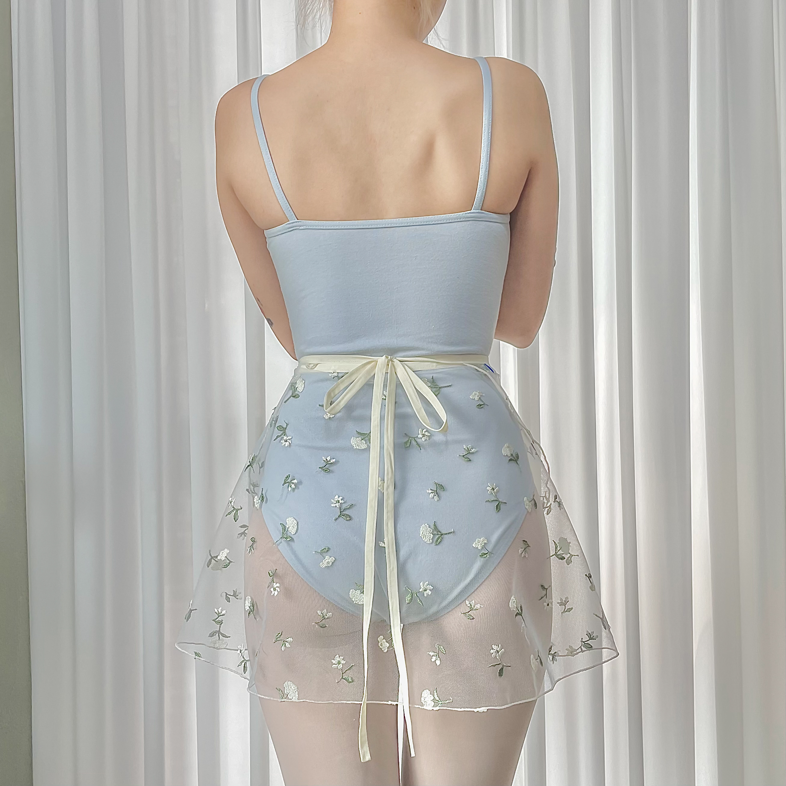 Cowanii Skirt (Ivory) l 코와니 스커트 성인 발레 취미 발레복 : 다프네 로럴