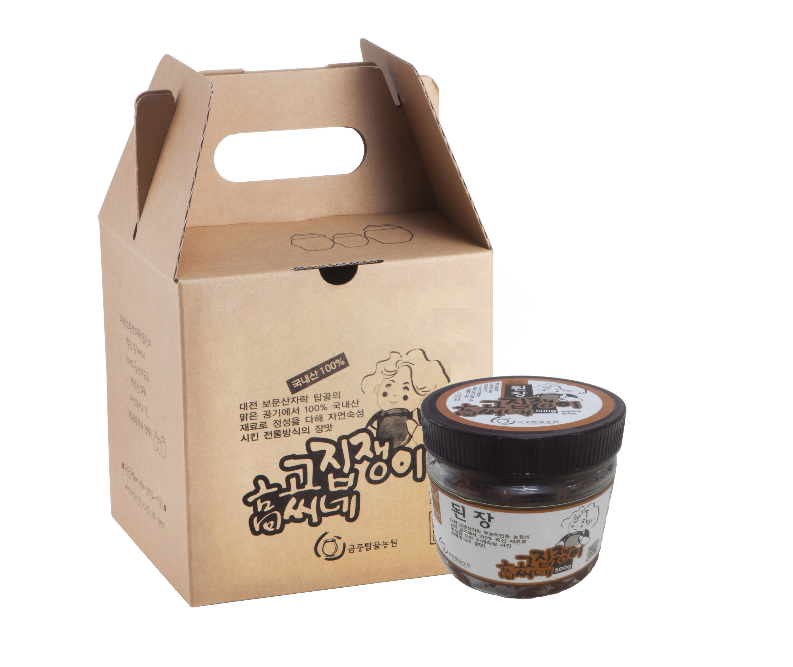 고집쟁이고씨네 된장 500g : 고집쟁이고씨네 금중탑골농원