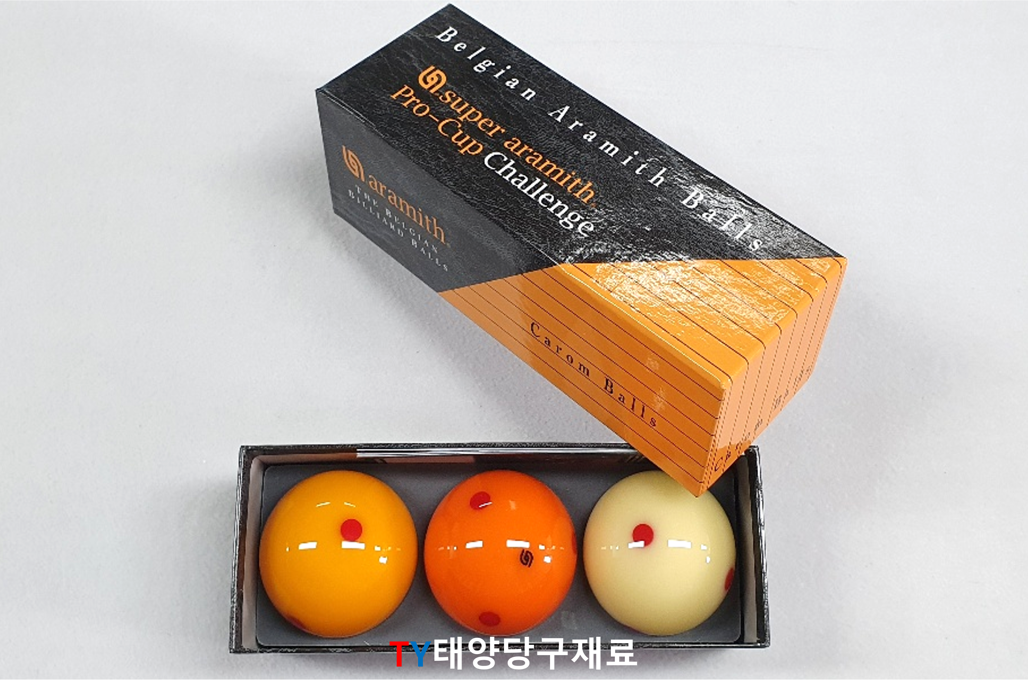 아라미스 3구 신형 프로컵 챌린지 61.5mm / 당구공 3구공 당구장 당구용품재료 : 태양당구재료