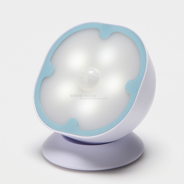 무선 센서등 USB충전식 360도 회전 무드등/다운라이트/충전용/인테리어조명 주광색 : 전기조명 종합 리뉴하우스