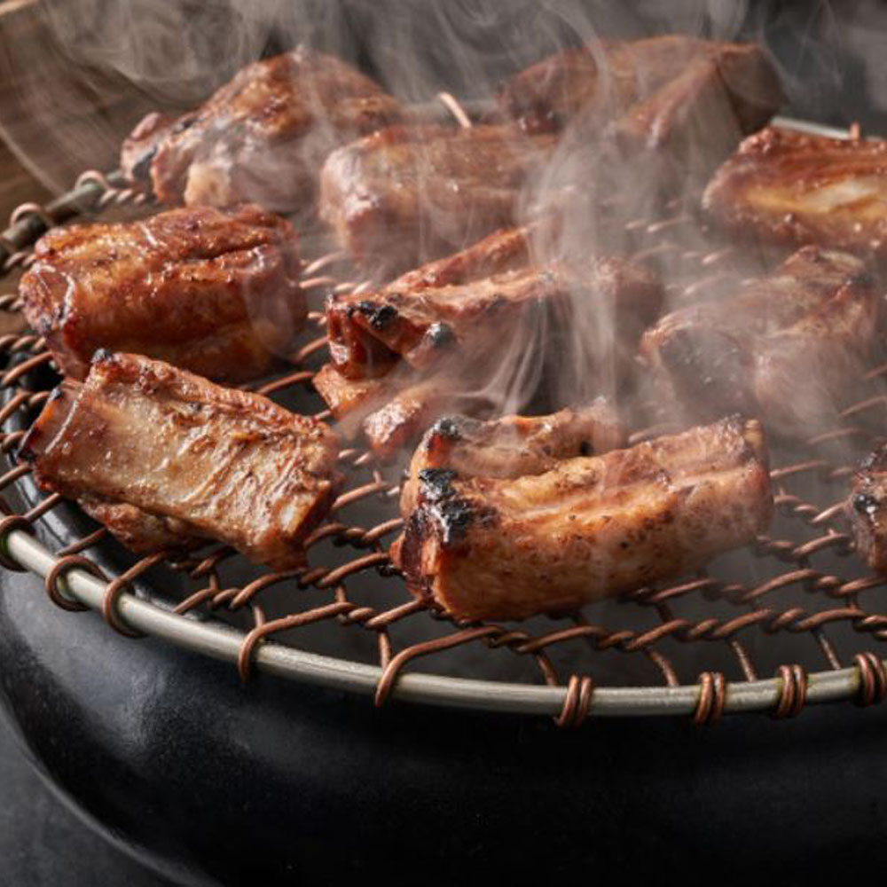 [대구 달서구 배달] 쫄깃한 초벌쪽갈비 860g [와룡 엔돌핀삼겹살] : 동네시장 장보기