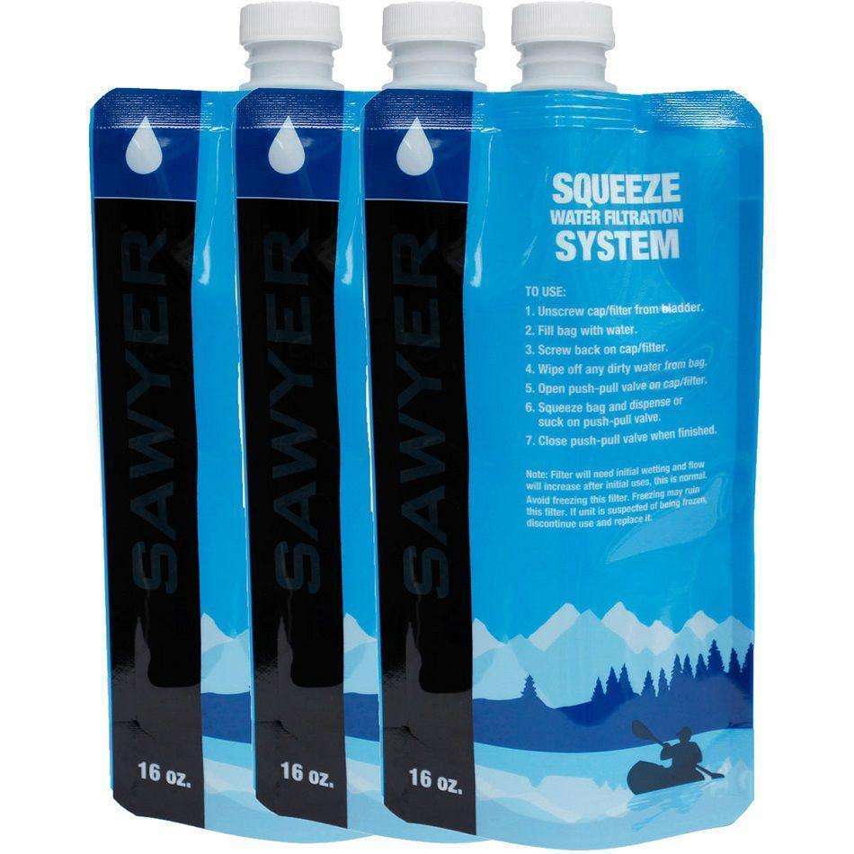 [SAWYER 소이어] 500ml 스퀴저블 파우치 3개 세트 : 문로켓