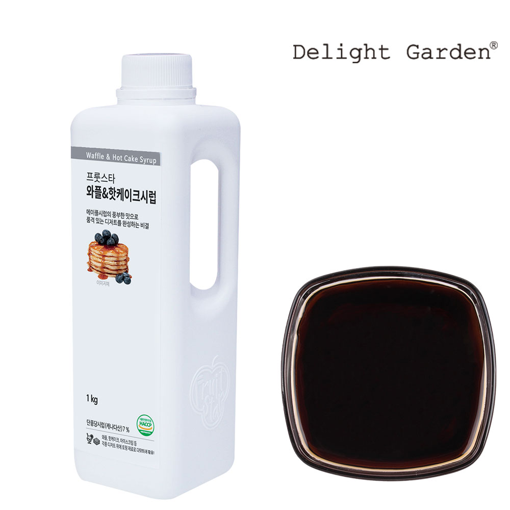 딜라잇가든 와플 핫케이크시럽 1kg : 딜라잇가든