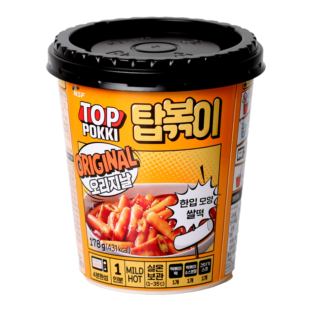 굿푸드365 순한맛 떡볶이 컵떡볶이 : 굿푸드 365