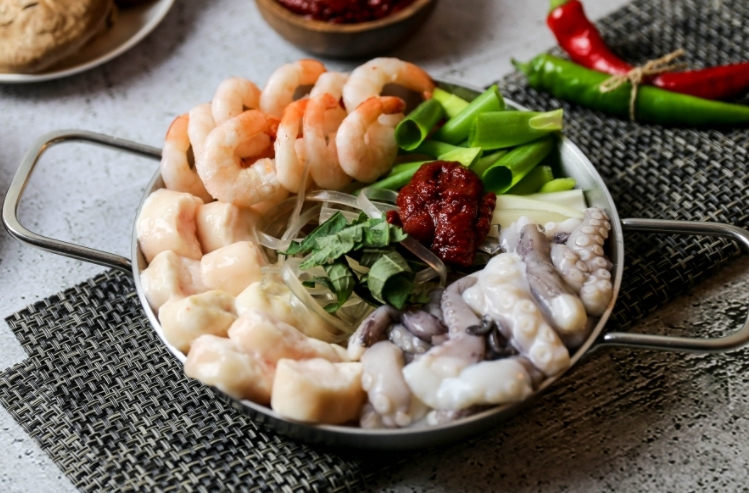 낙곱새밀키트 매운양념 한우대창 낙곱새 2인분 870g : 초이스 리샵