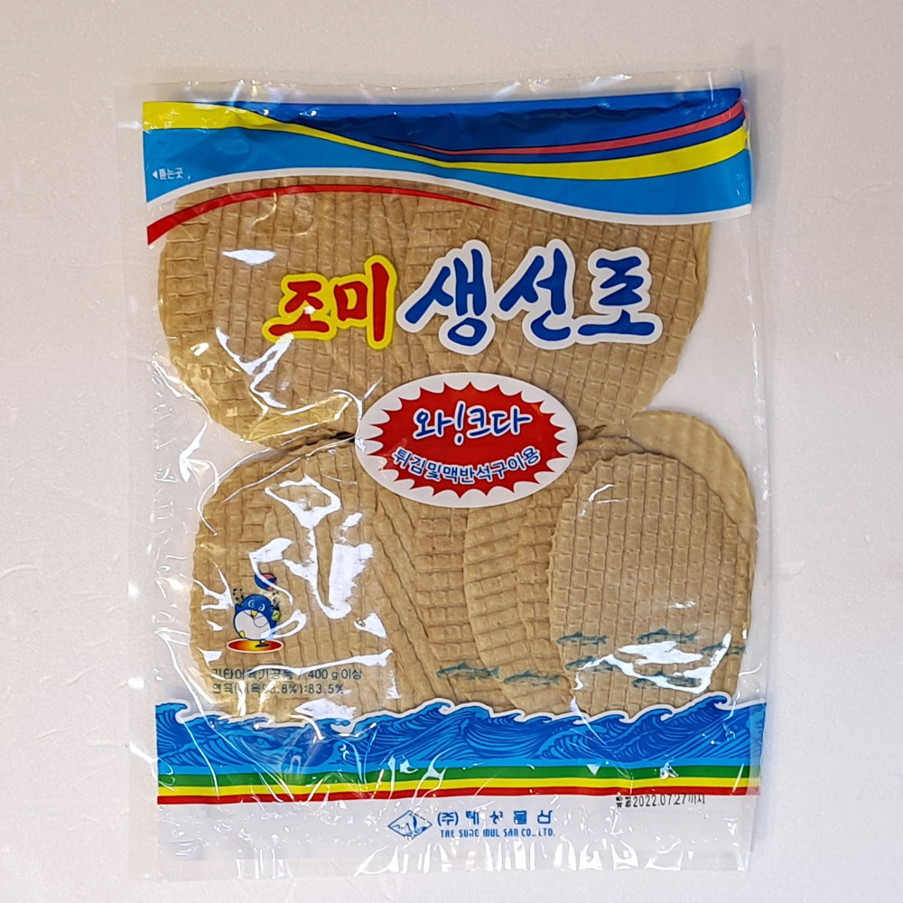 [양산시 배달] 바삭바삭 조미 생선포 1팩 400g [덕계 충무유통] : 동네시장 장보기