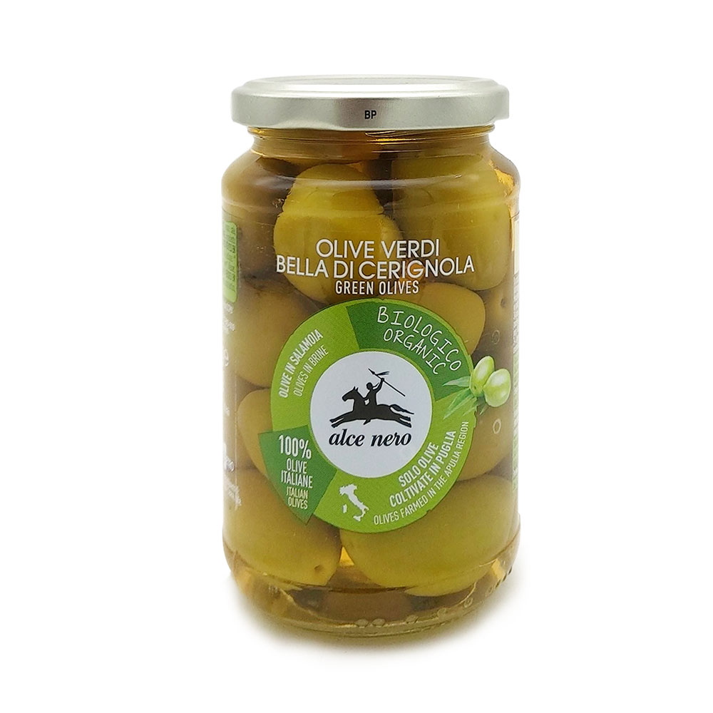 알치네로 유기농 그린 올리브 350G : 보보에프엔지