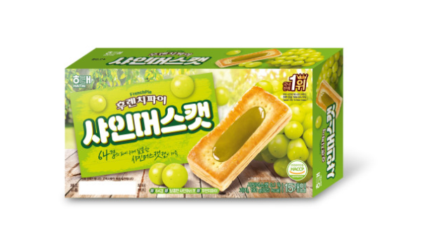 해태 후렌치파이 샤인머스캣 (192G) : 코코딜리 분당용인